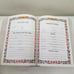 The Holy Bible King James Version Dove 1973 Family Record Table Top Red Letter