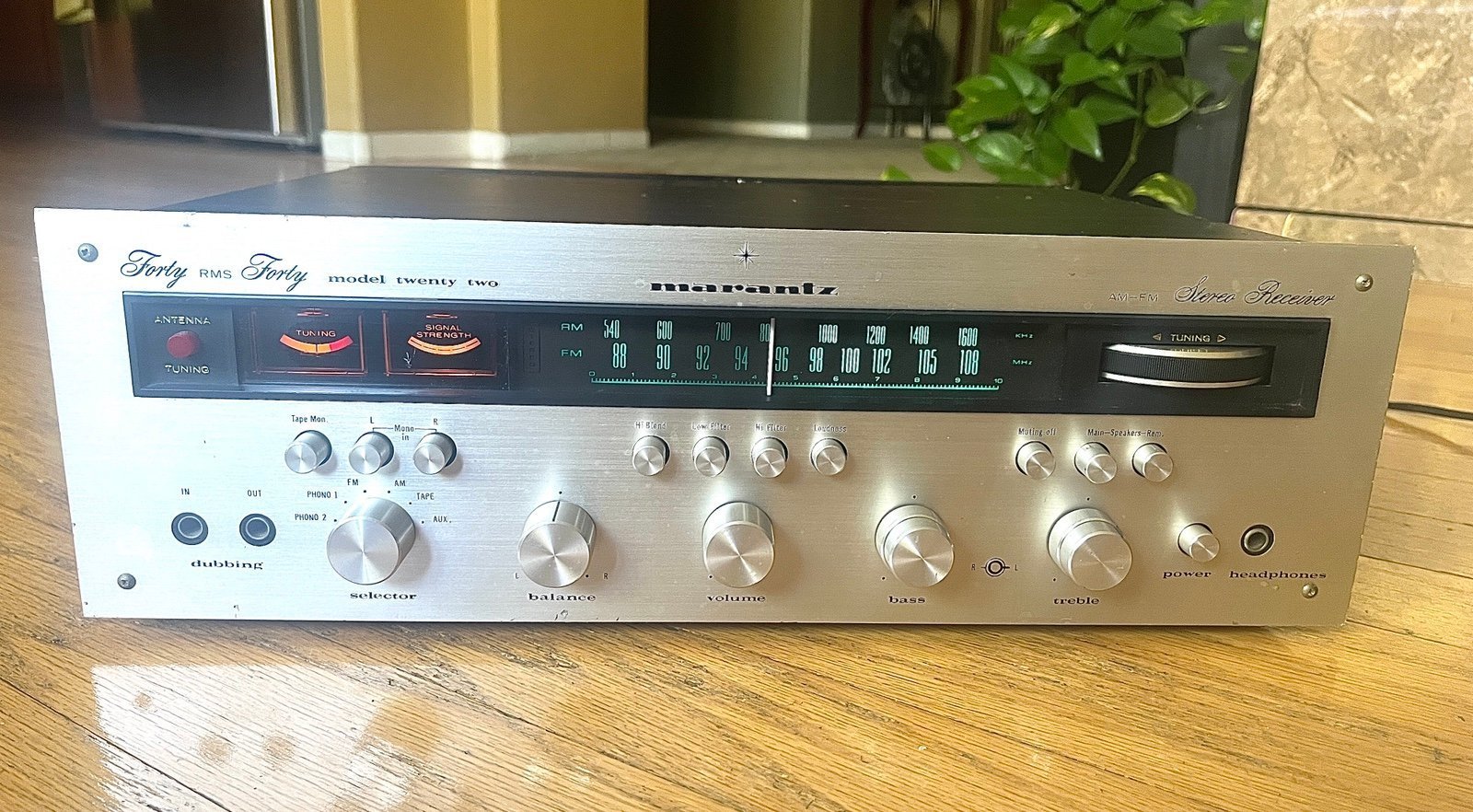 Vintage Marants Model 22 Stereo Receiver