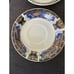 Maghsoud Porcelain Set Of 6 Teacup Saucers, Size 4.5” Round