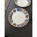 Maghsoud Porcelain Set Of 6 Teacup Saucers, Size 4.5” Round
