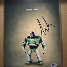 Toy Story signed 8x10 Photo Tim Allen Buzz Lightyear