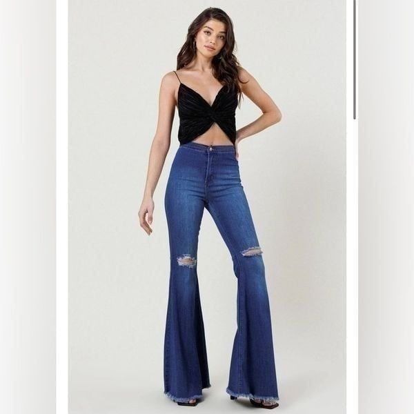 Vibrant M.i.U Bella Flare Jeans