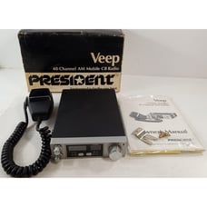 VEEP President CB Radio - No Power Cable/Untested