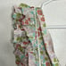 LOVE THE LABEL Ines Floral V-neck Tiered Ruffle Flutter Mini Dress Large