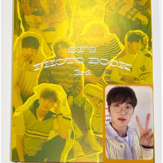SF9 3rd Photobook Nerd Version with Chani photocard