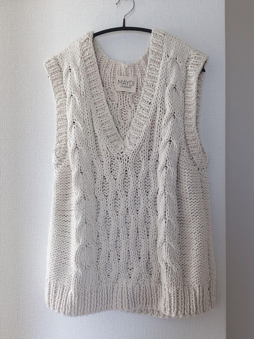 MAYDI Knit Vest - Cotton