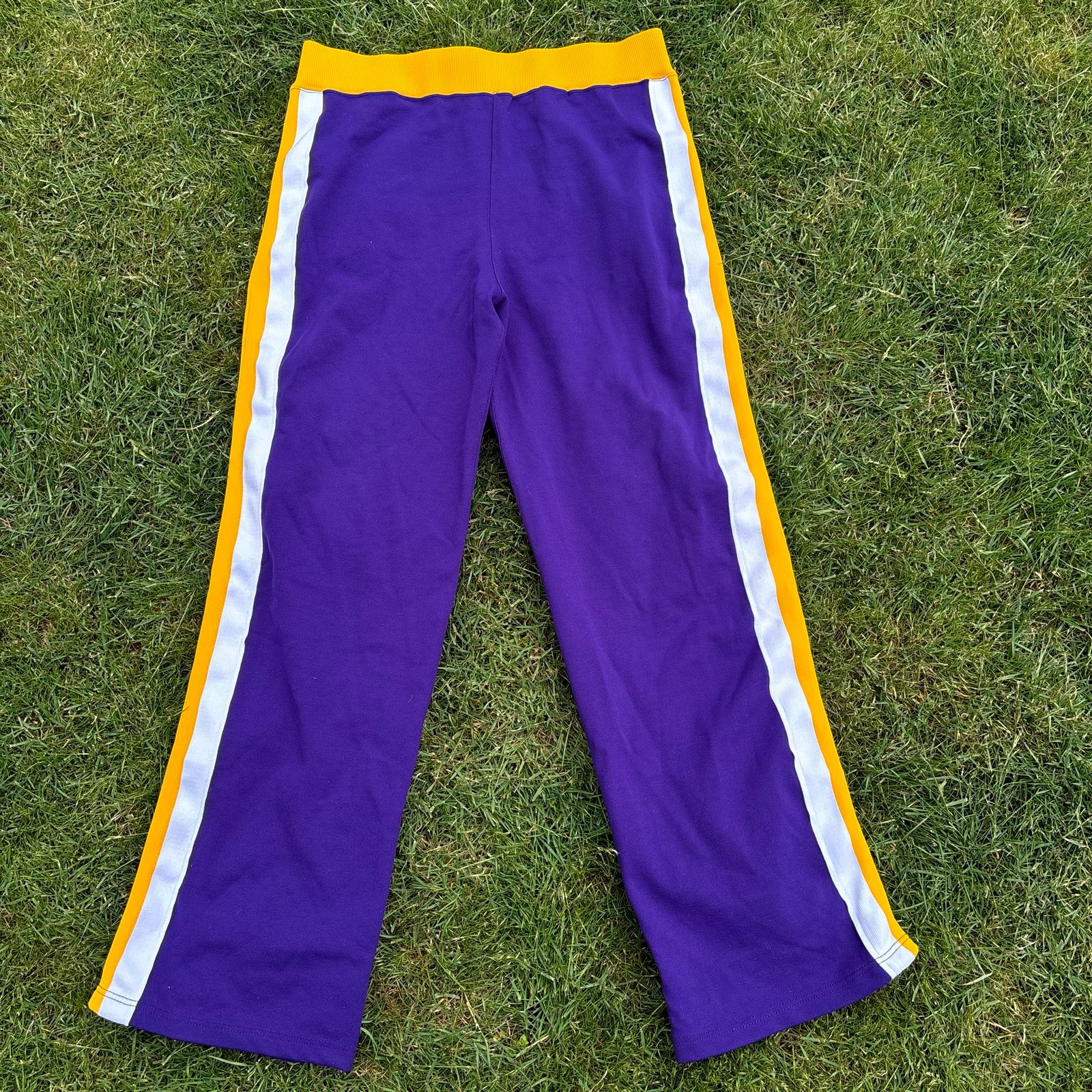 Vintage 80s Russell Athletic Track Pants Mens Large Snap Break Away USA Made