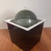 Vintage Atomic MCM Smoked Gray Acrylic Hot Cold Ice Bucket w Lid