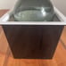 Vintage Atomic MCM Smoked Gray Acrylic Hot Cold Ice Bucket w Lid