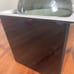 Vintage Atomic MCM Smoked Gray Acrylic Hot Cold Ice Bucket w Lid