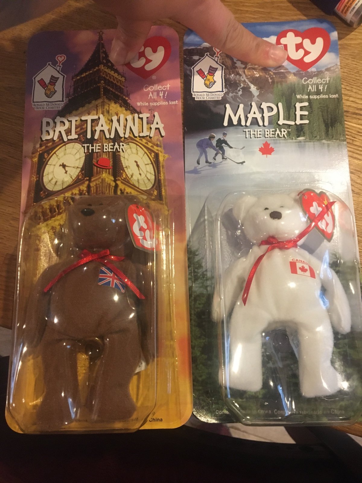 Maple The bear && Britannia The bear
