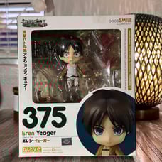 Eren Yeager and Levi Ackerman Nendoroid 375 & 390
