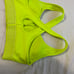 Under Armour sports bra- Bright yellow