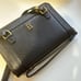 Olivia Harris Black Leather Wallet Wristlet Clutch Crossbody w/ Removable Strap