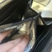 Olivia Harris Black Leather Wallet Wristlet Clutch Crossbody w/ Removable Strap