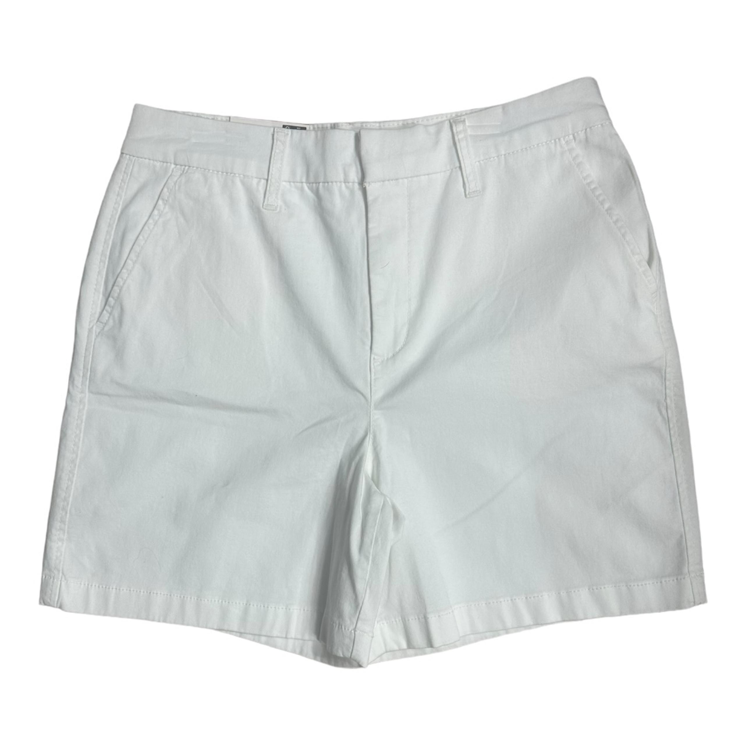 Anne Klein Women’s White 5” Chino Shorts NWT Size 8