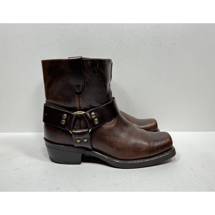 Durango Short Harness Boots Brown Leather Women’s Size 8.5 B RD714 Made In USA