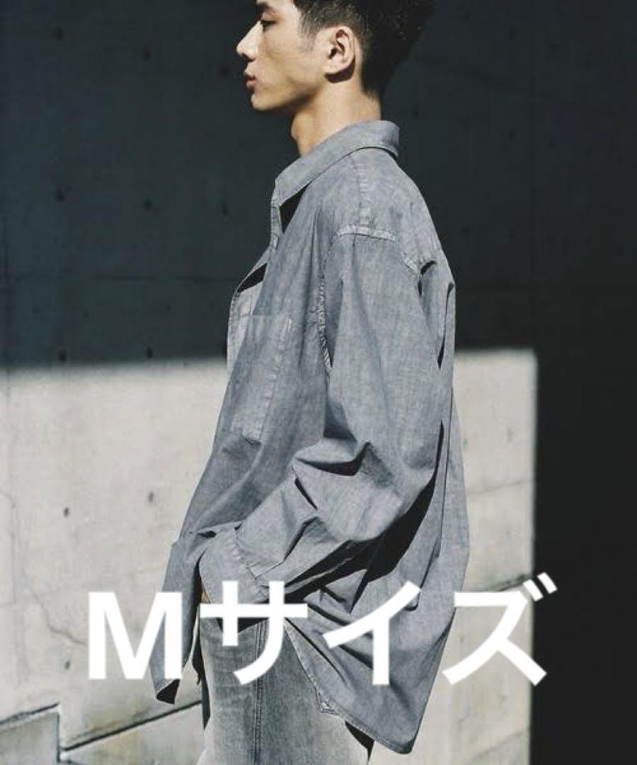 大特価 WYM LIDNM FADED TENCEL SHIRT Gray トップス