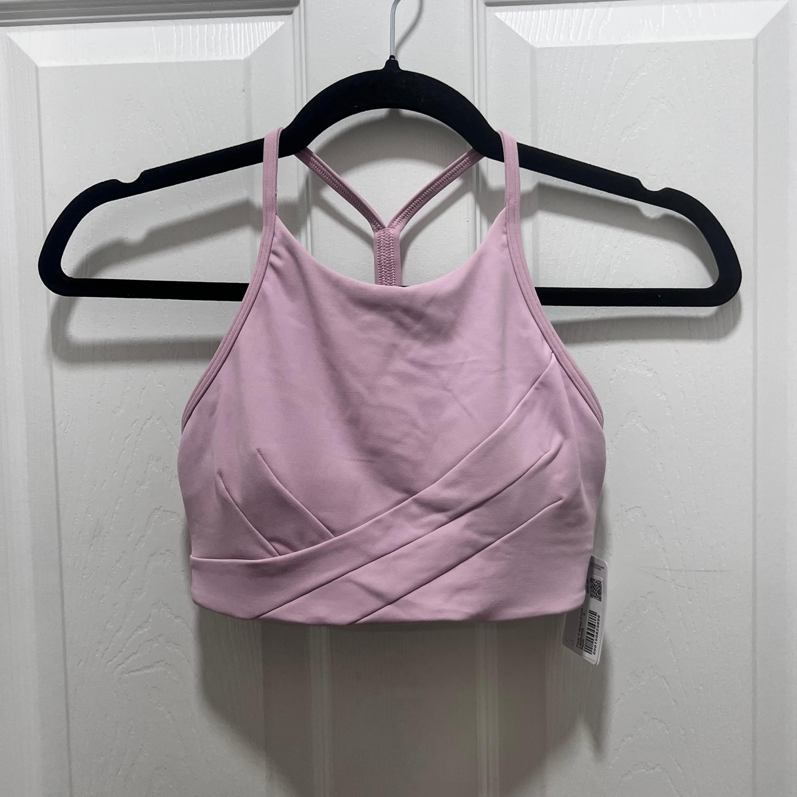 Lululemon Flow Y Wrap Front High Neck Bra Women’s Athletic Sports Bra 4 NWT