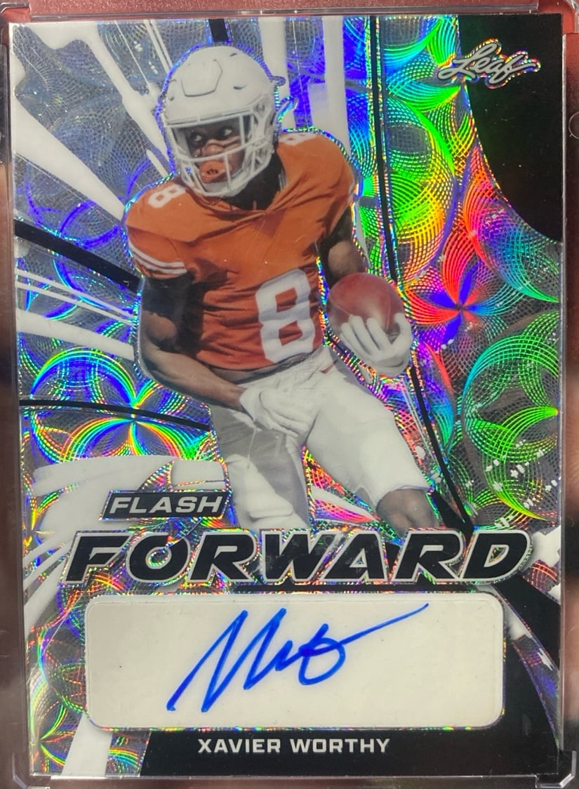 5/30 Xavier Worthy Rookie Autograph