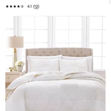 Queen size Martha Stewart wedding bells, quilt
