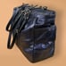Authentic Vintage Coach Gallery ew blue leather Tote Bag Length 12 In, H 8.5 In