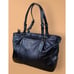 Authentic Vintage Coach Gallery ew blue leather Tote Bag Length 12 In, H 8.5 In