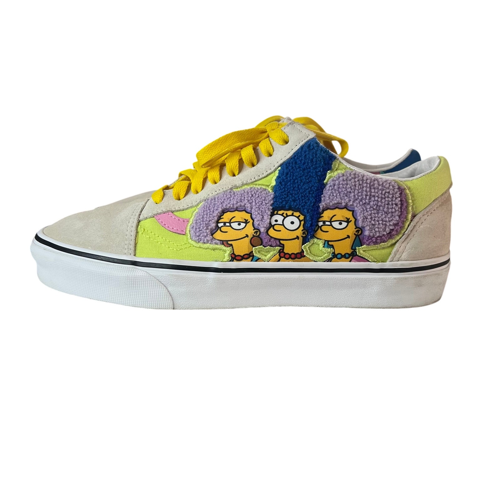 Vans, Mens 8.5,  X The Simpsons Old Skool Bouviers Sisters Skate Shoe Sneaker