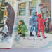 Around the Corner 1953 & My First Dictionary Two vintage Books 1948