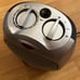 Amazon Basics 1500W Oscillating Ceramic Heater with Adjustable Thermostat Silver