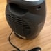 Amazon Basics 1500W Oscillating Ceramic Heater with Adjustable Thermostat Silver