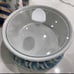 Vintage 1.5 QT White Stoneware Corningware Lidded Serving Dish