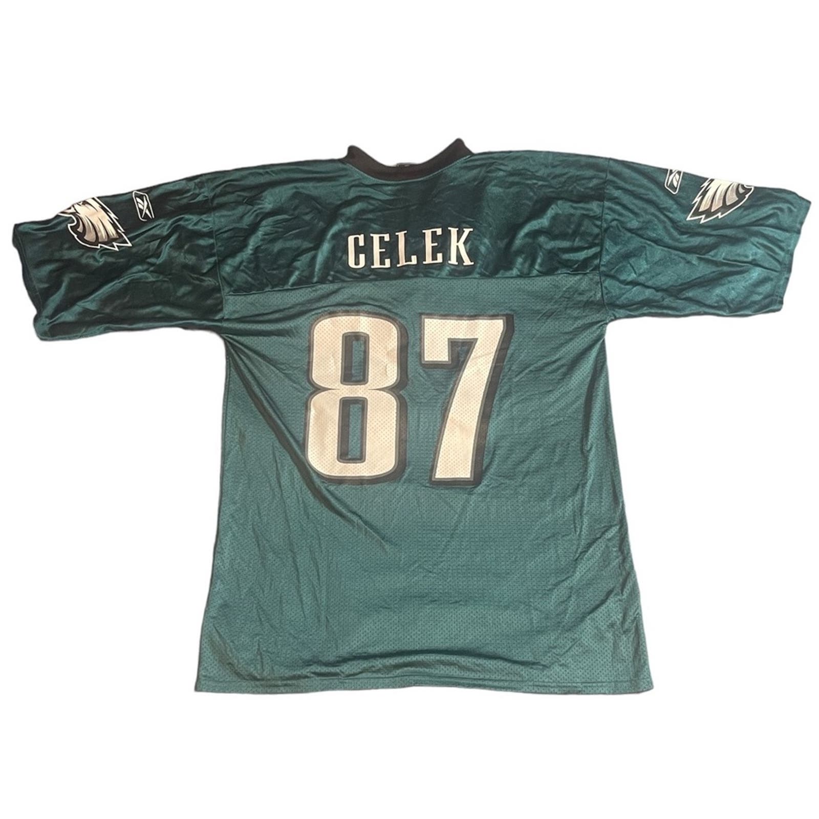 Reebok Philadelphia Eagles Brent Celek Jersey Size Large