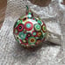 Jim Marvin Collection Winward Beautiful Multicolor Glass Holiday Ornament NWT