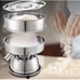 Automatic Sieve Shaker Included 40 Mesh + 60 Mesh Flour Sifter Electric Vibra...