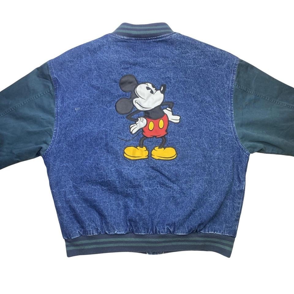 Vintage 90s Disney x Mickey Mouse x Genus denim jacket
