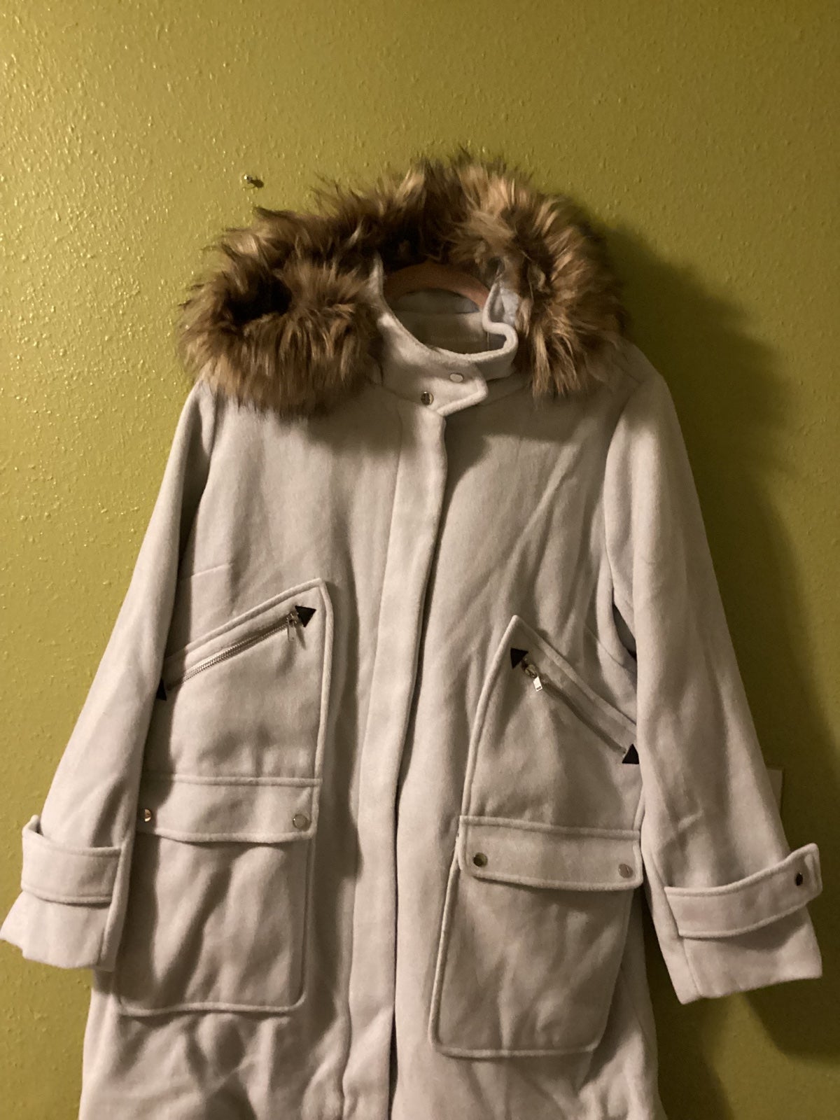 Faux Fur Coat
