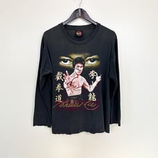 Vintage 90s Authentic Bruce Lee Watahhh! Single Stitch Long Sleeved Shirt