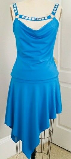 NWT Caché skirt and rhinestone top SZ M
