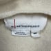 Anthropologie V-Neck Oversized Pullover Kimono Poncho Knit Sweater Cream XS/S