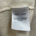 Anthropologie V-Neck Oversized Pullover Kimono Poncho Knit Sweater Cream XS/S