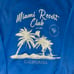 White Fox Boutique Miami Resort Club Blue Hoodie Sweatshirt