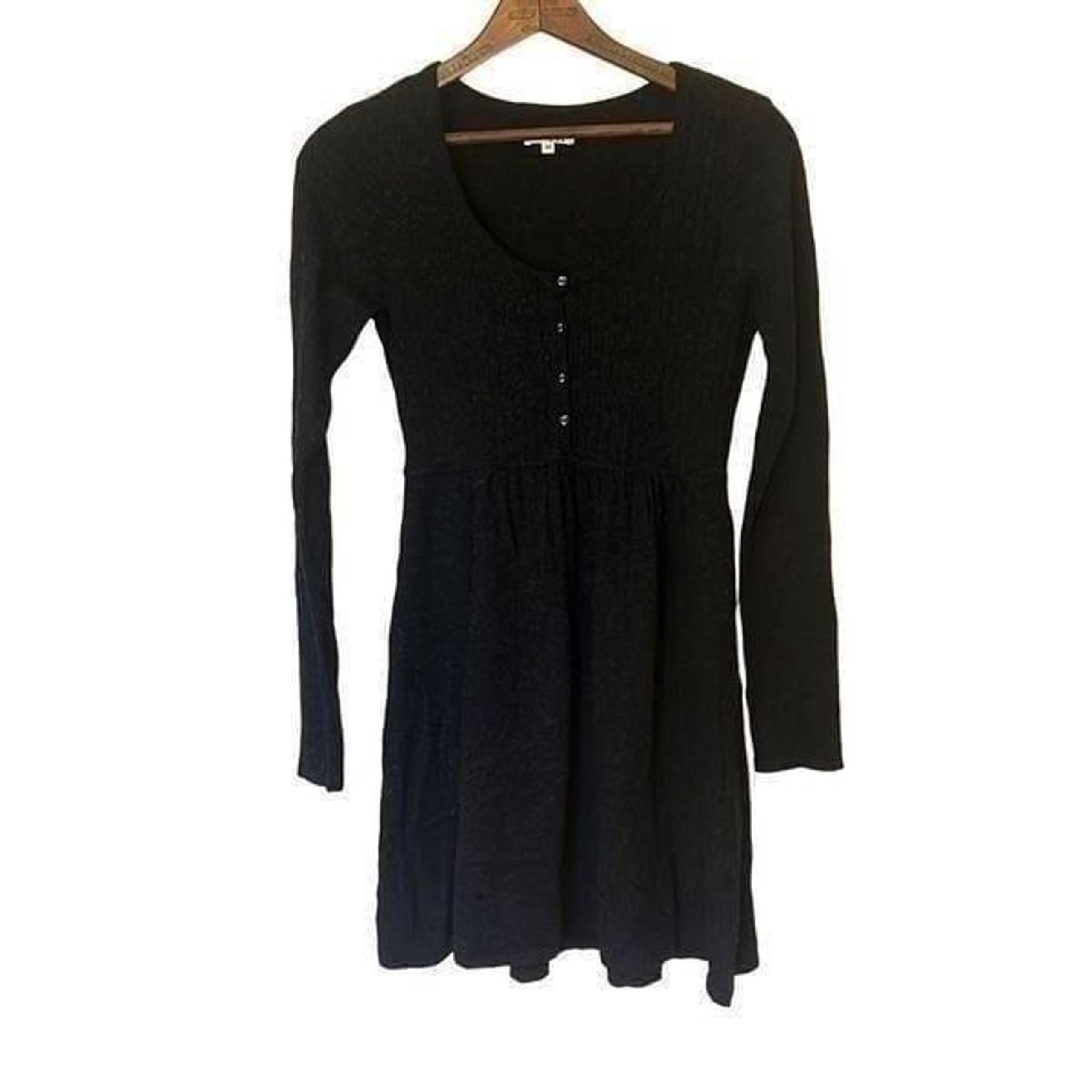 Twiggy Wool Blend Long Sleeve Mini Dress
