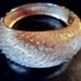 Vintage Castlecliff Hinged Cuff Bracelet, Gold tone, Rhinestones, Chunky...Chic!