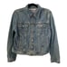 VINTAGE 90's Tommy Hilfiger light blue denim button up jean jacket LARGE