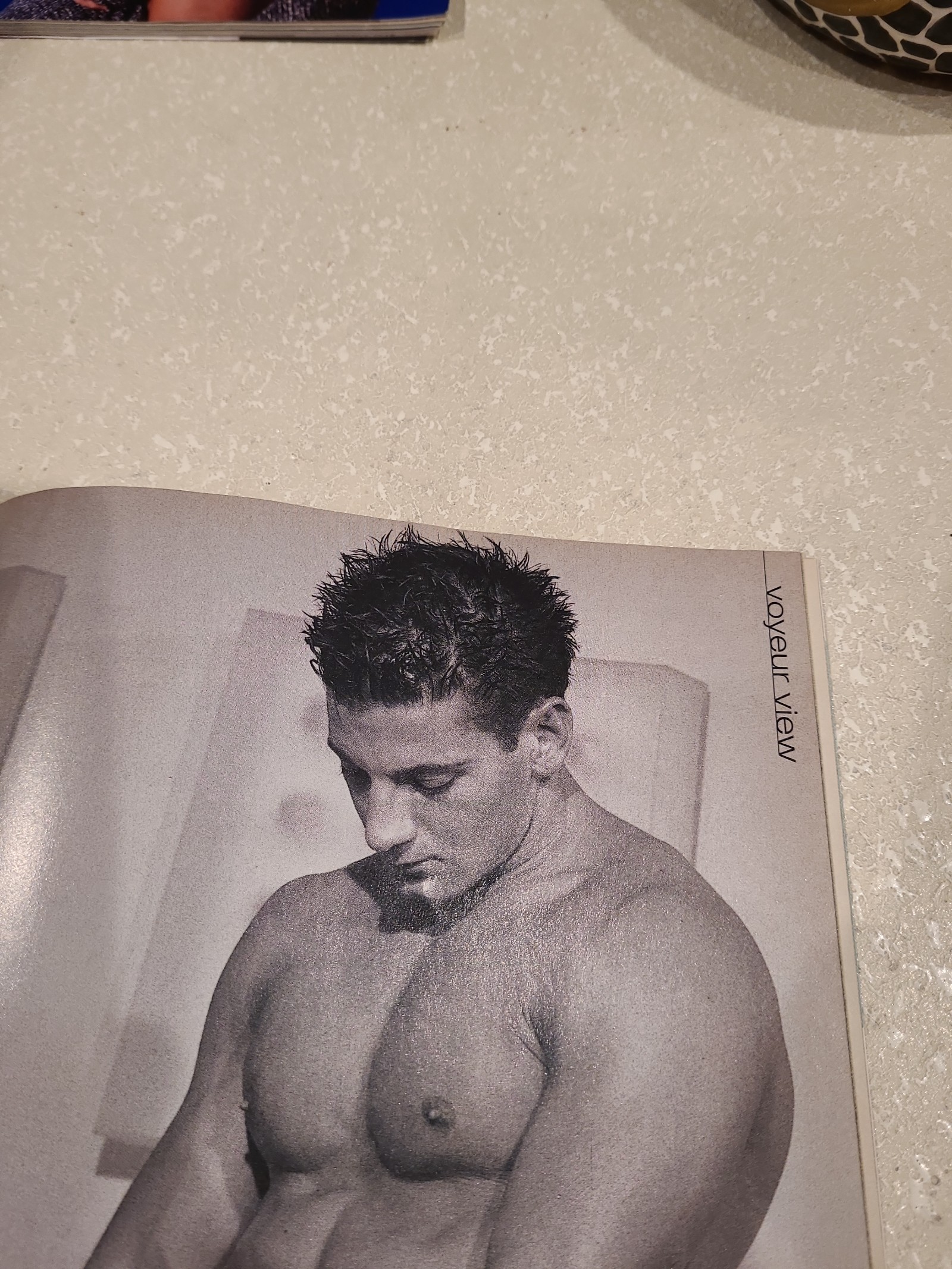 playgirl magazine - detail
