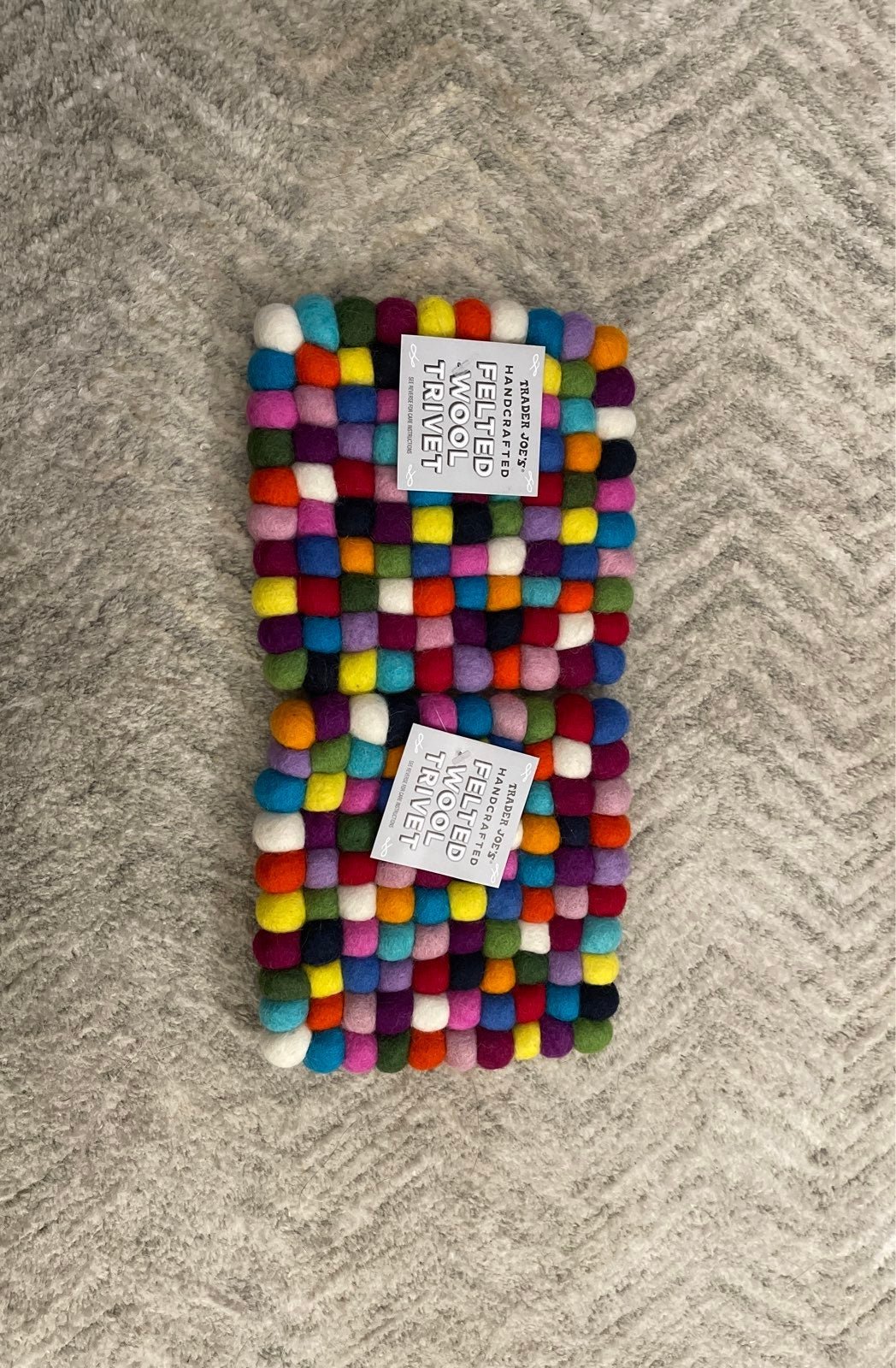 Trader Joe's Felted Wool Trivet ( 2 )