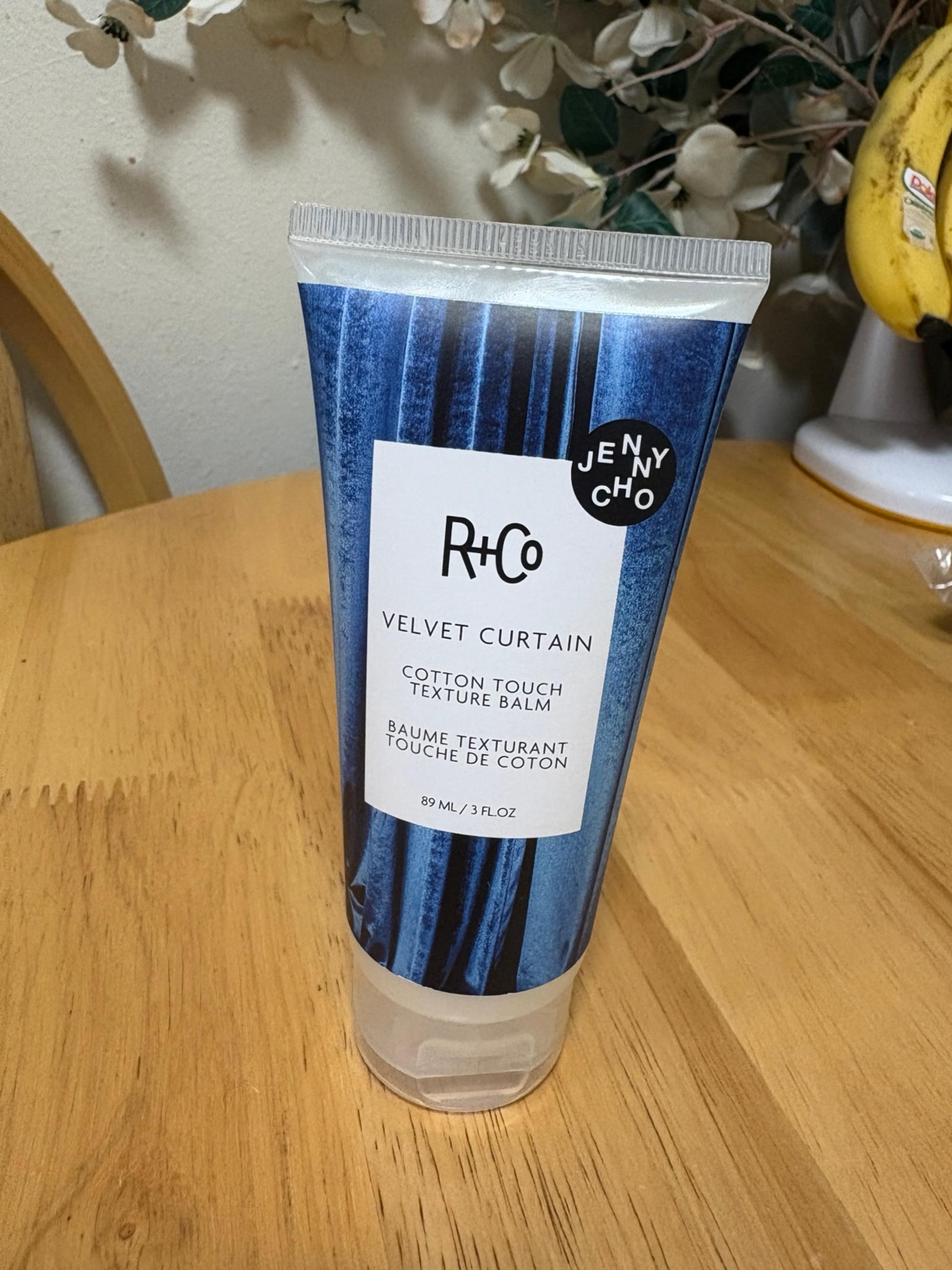 R+CO VELVET CURTAIN Cotton Touch Texture Balm 3 oz ~ NWOB ~ Sealed NEW