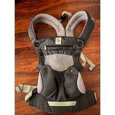 Ergobaby Four position 360 Cool Air Mesh Ergonomic Baby Carrier Carbon Grey