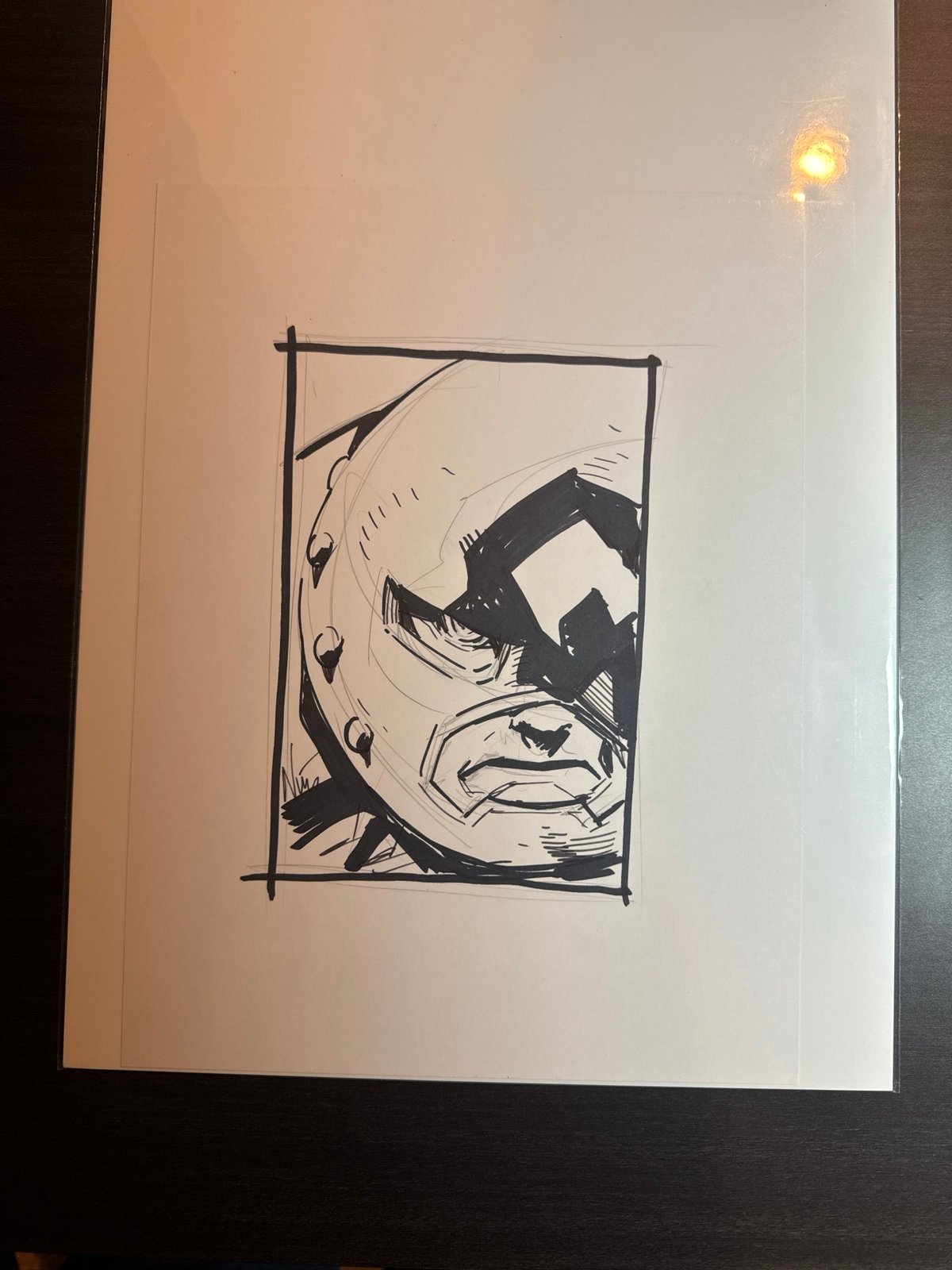 Juggernaut Original 9x12 Sketch by Eddie Nunez
